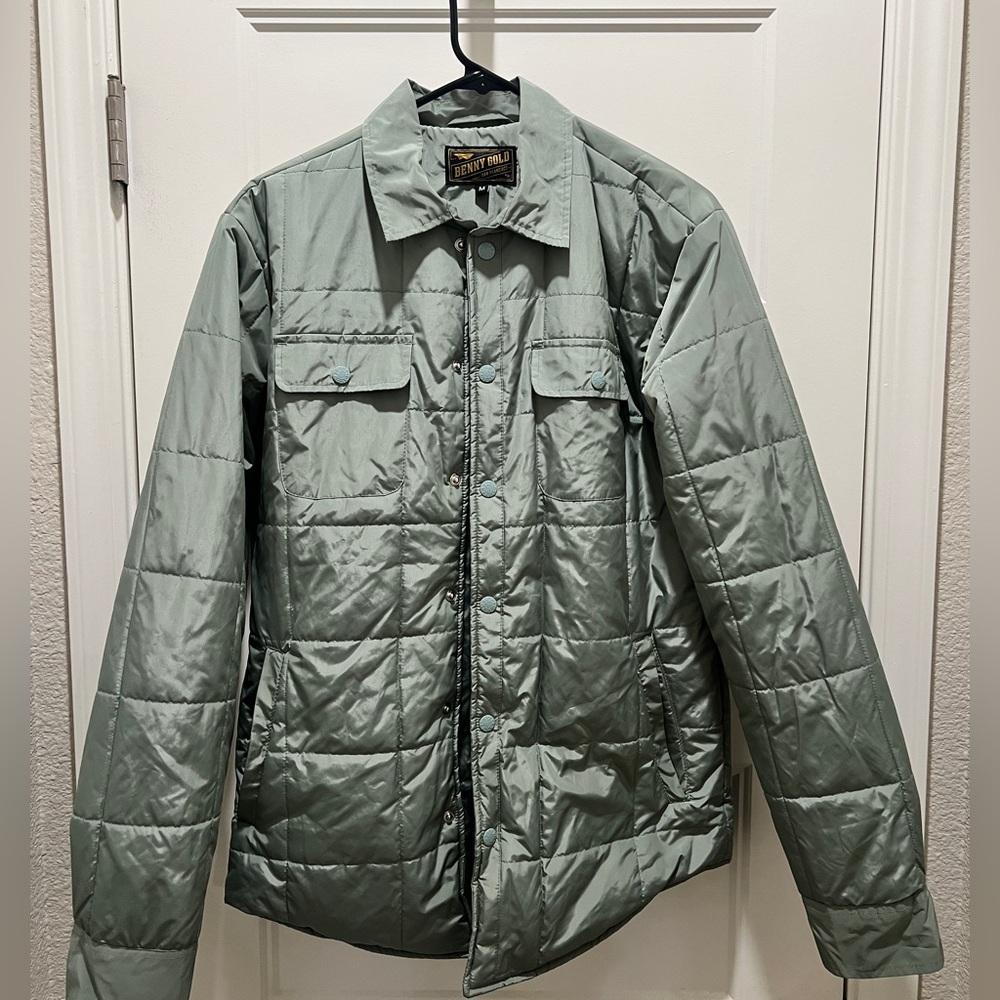 Benny Gold Men’s Jacket – Green, Size Medium